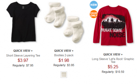 the childrens place sale