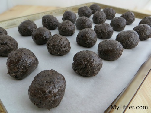 Snowman Oreo Truffles