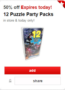 cartwheel 12 party packs