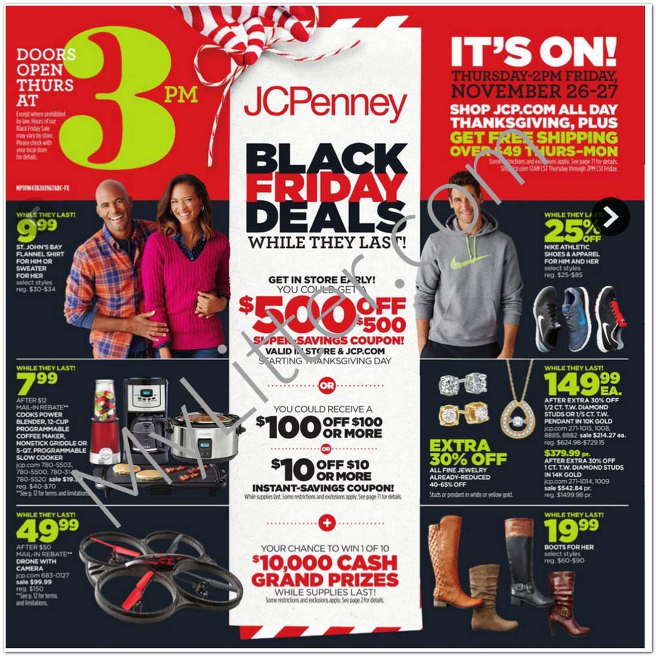 JCPenney Black Friday Ad Scan and Printable List is HERE! MyLitter