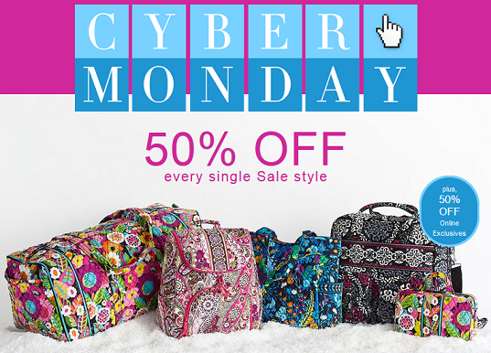 vera bradley cyber monday sale