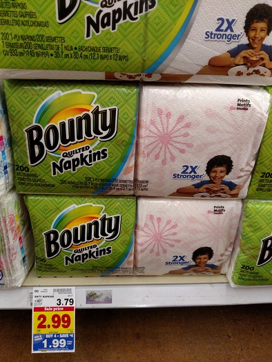 Bounty Napkins Mega Event