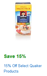 quaker coupon