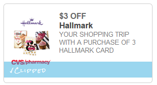 hallmark card coupon