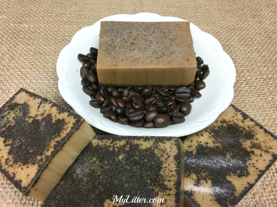 Coffee exfoliating Soap ML