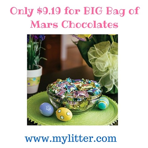 20% Off Easter Chocolates and Candy (Only $9.19 for BIG Bag of Mars Chocolates) (1)