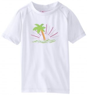 Kanu Surf Girls' Malea UPF 50+ Rashguard