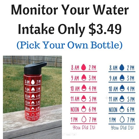 Monitor Your Water Intake Only $3.49
