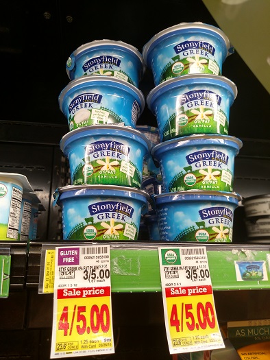 Stonyfield Yogurt Cups