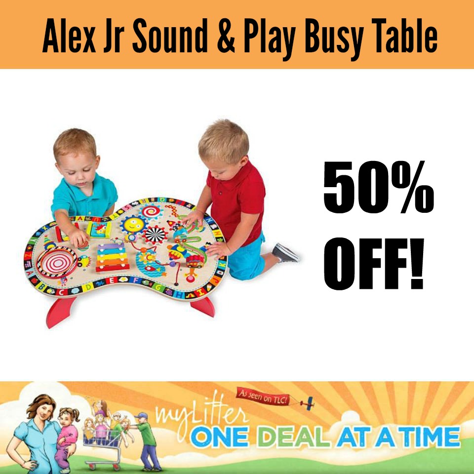 alex toys sound and play busy table