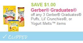 gerber graduate coupon