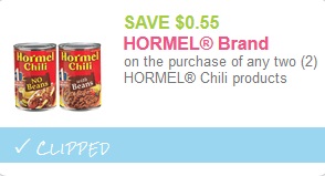 hormel chili coupon