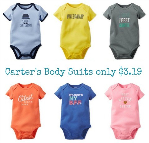 carters body suits