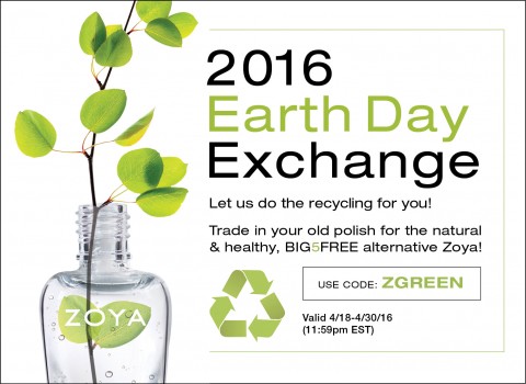 zoya earth day exchange