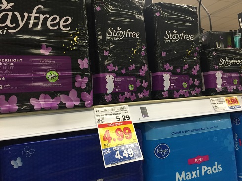 Stayfree Pads