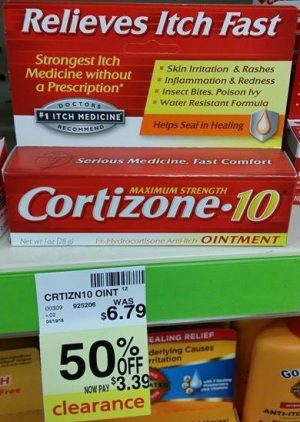 cortizone 10 cvs