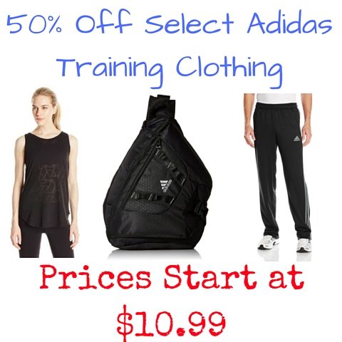 50% Off Select Adidas Training Clothing