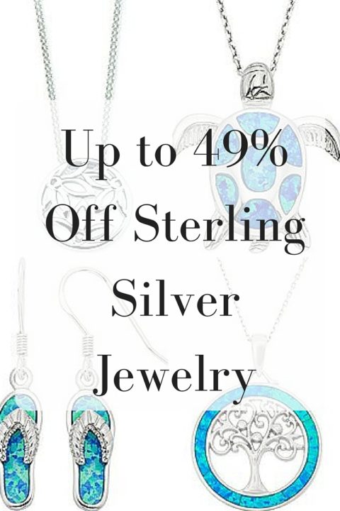 Up to 49% Off Sterling Silver Jewelry