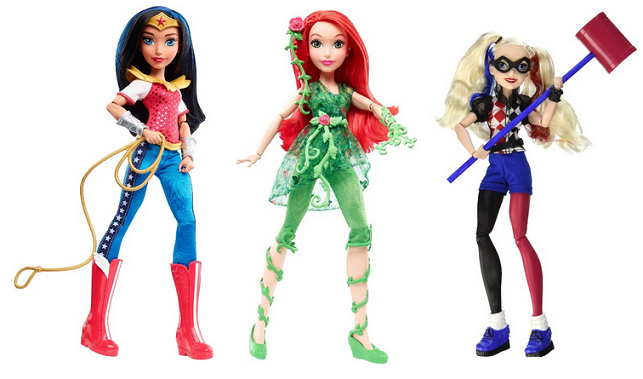 New DC Super Hero Girls Dolls {Harley, Wonder Woman, Poison Ivy, and ...