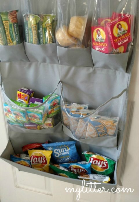 Summertime Organizing: Snacks