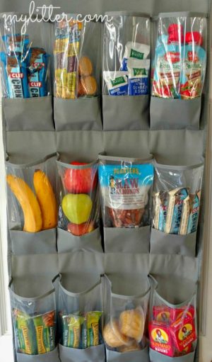 Summertime Organizing: Snacks