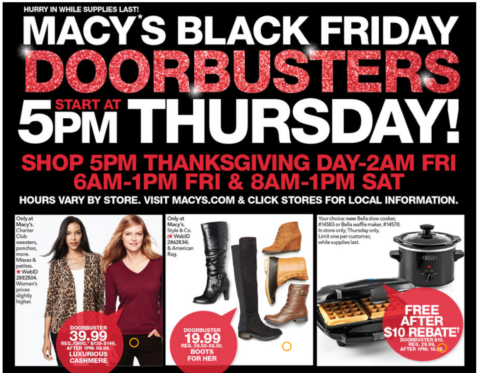 Macy's Black Friday