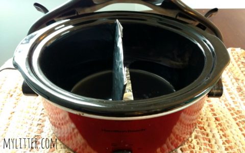 divided crock pot  Slow cooker hacks, Slow cooker recipes, Food