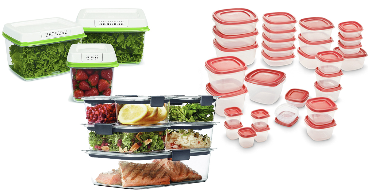 Amazon Up to 35 off Rubbermaid Food Storage MyLitter One Deal At