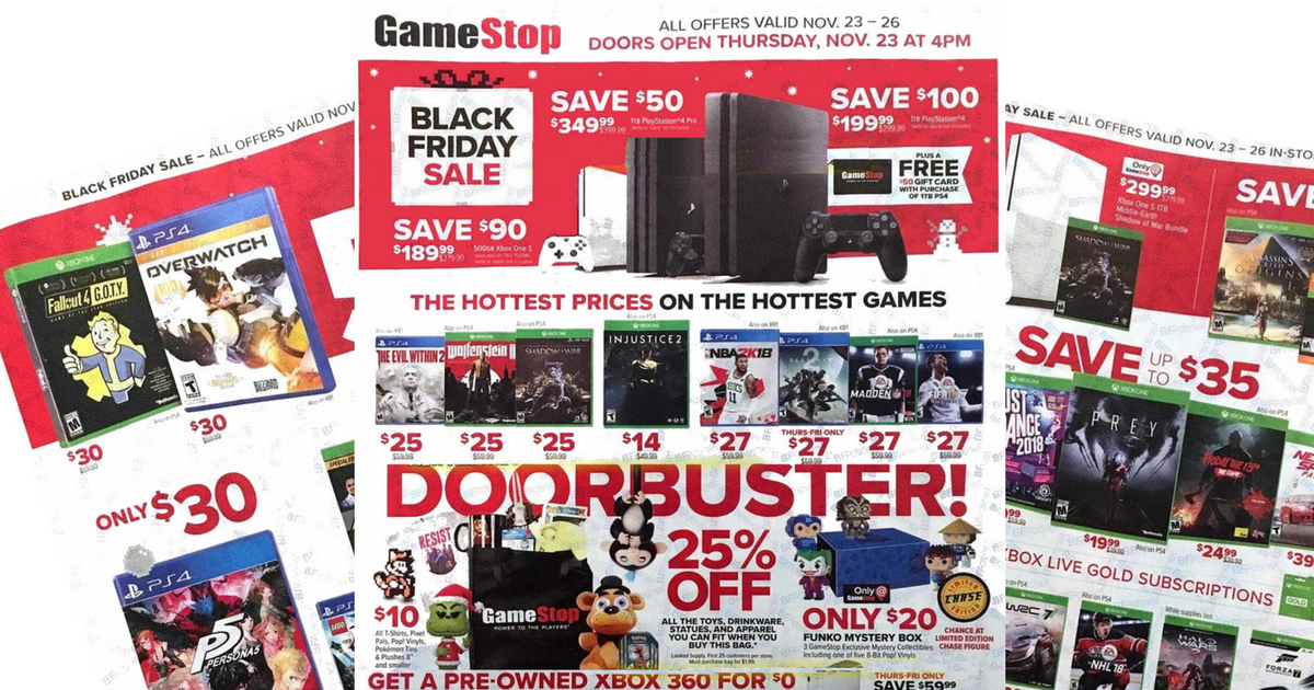 GameStop Black Friday