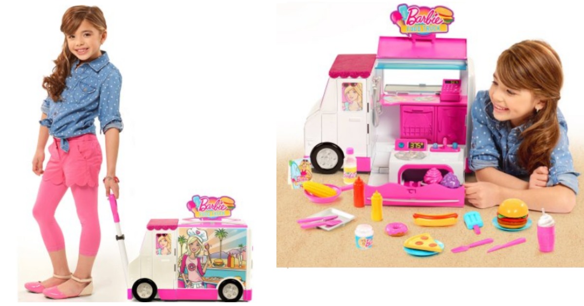 barbie doll food truck
