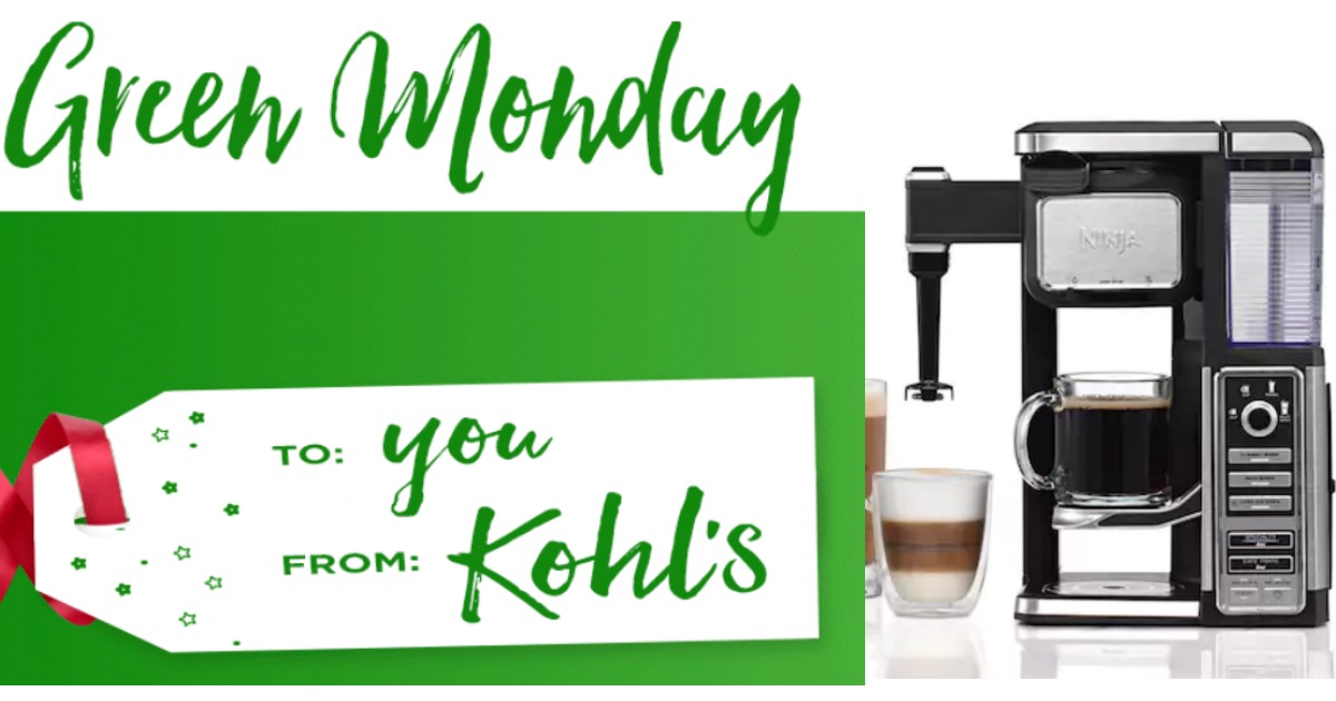 Kohl's Mystery Coupon Code Up to 40 OFF! (Ninja Coffee Bar System as low as 88) MyLitter