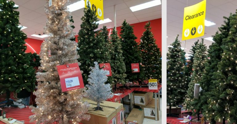Target Christmas Tree Clearance! - MyLitter - One Deal At A Time