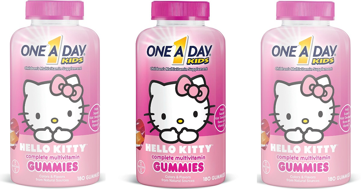 Amazon One A Day Kids Hello  Kitty  Gummies 180  Count 7 08