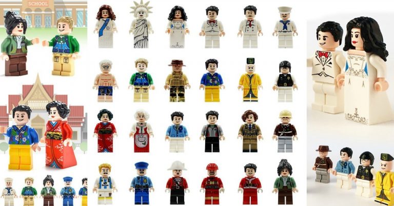 lego community minifigure set