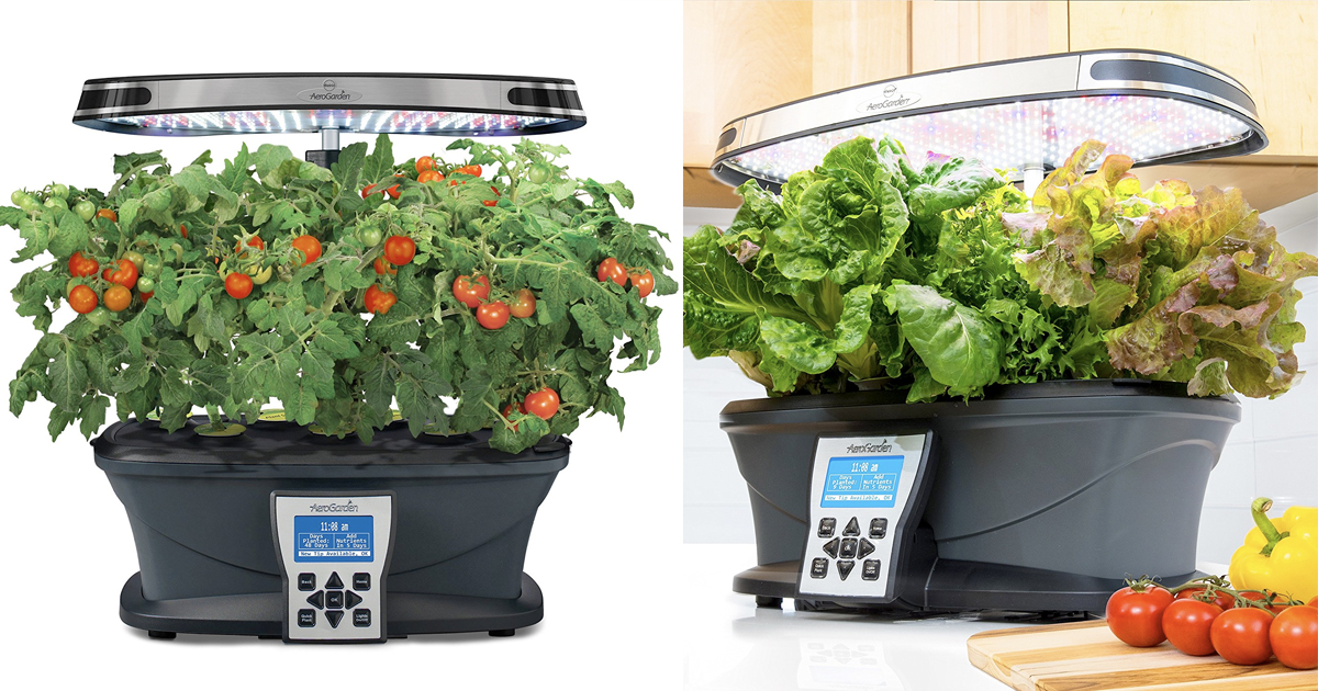 Amazon: AeroGarden Ultra (LED) with Gourmet Herb Seed Pod Kit $139.95 ...