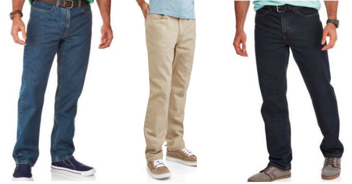 Walmart: 2 Pair of Faded Glory Men's Relaxed Jeans Only $17