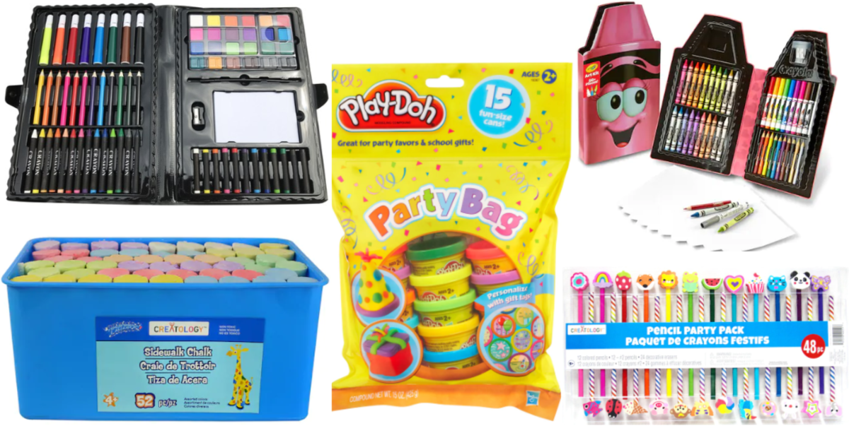 Michaels 100Piece Art Set Only 2.50 + MORE!