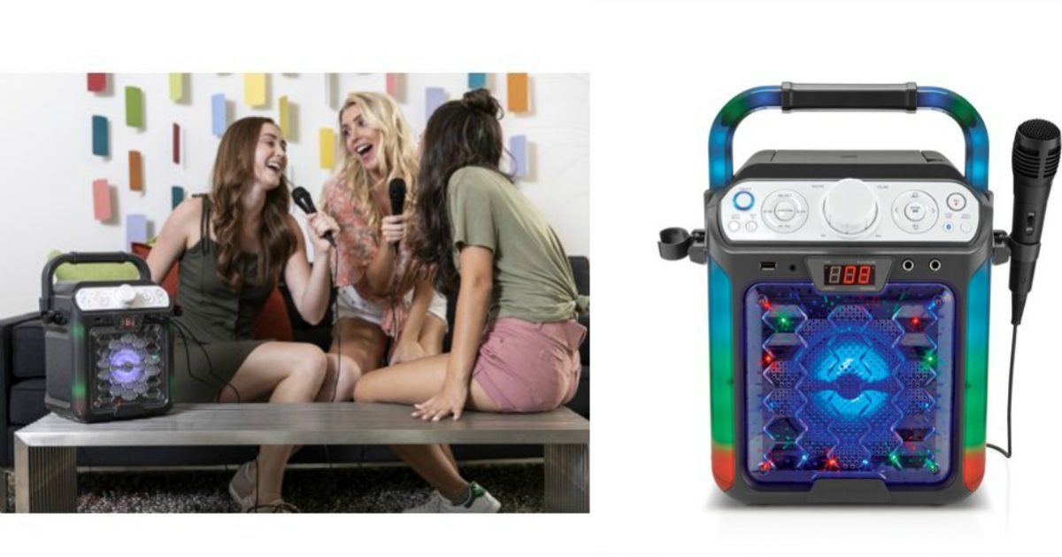 Walmart Karaoke System with Lights 39 (Regularly 69)