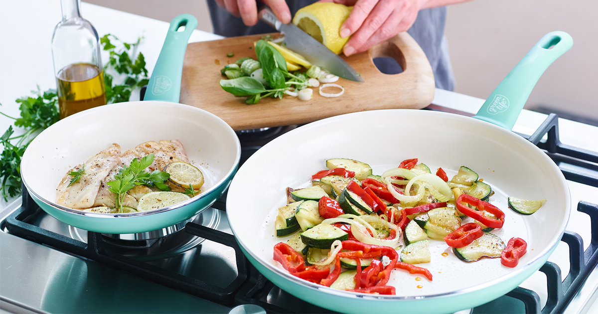 Walmart Black Friday Ceramic NonStick 4 Piece Cookware Set 19.99