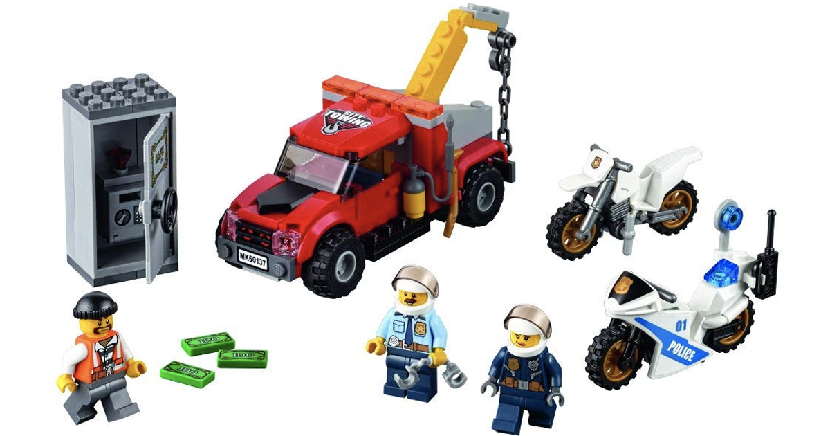 Amazon: LEGO City Police Tow Truck Trouble Building Toy $14.99 (Regular ...