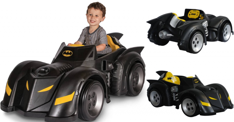 6v batman batmobile ride on car