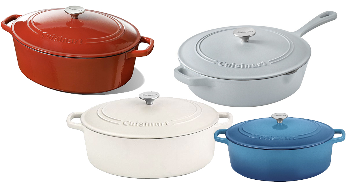 Amazon Save on Cuisinart Cast Iron Cookware MyLitter One Deal At A