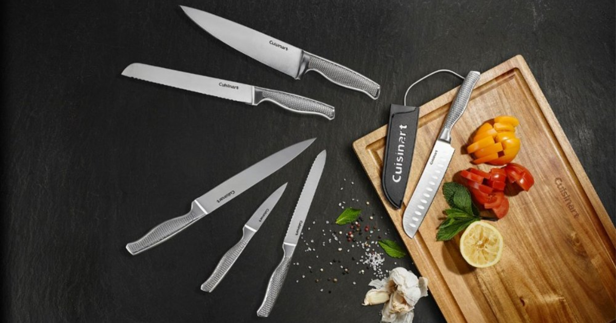 Best Buy Today Only! Cuisinart 6Piece Stainless Steel Knife Set 29.