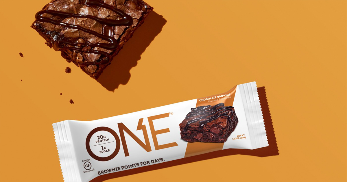 Early Prime Day Deal ONE Protein Bars, Chocolate Brownie, 2.12 oz (12