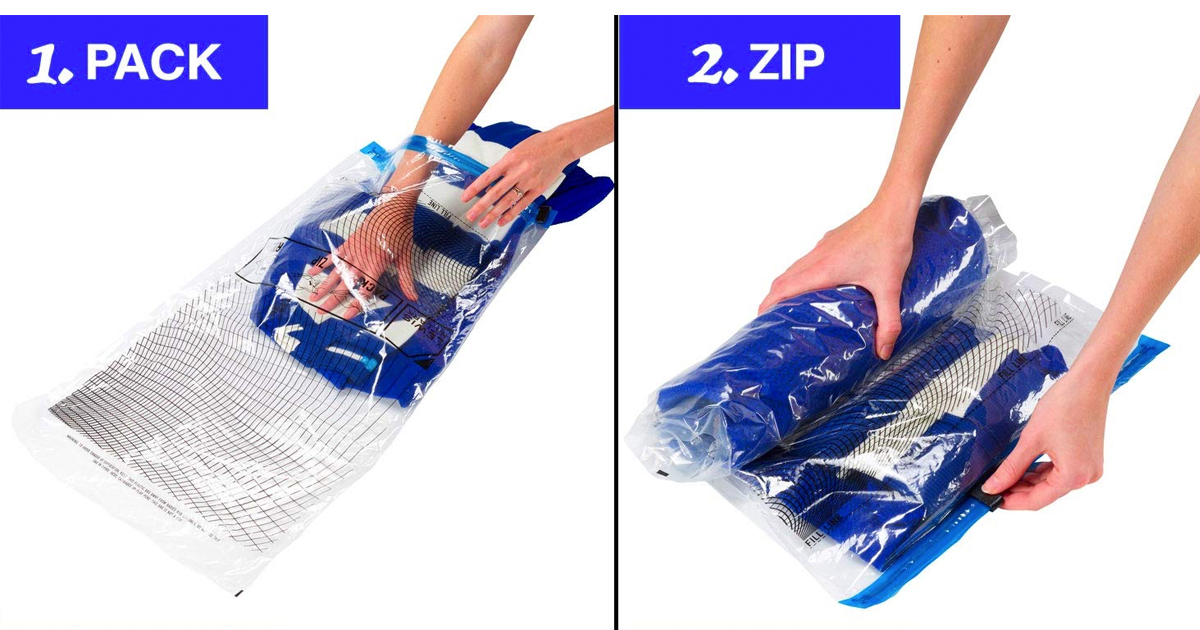 Prime Day Live Reusable Space Saver Compression Bags MyLitter One