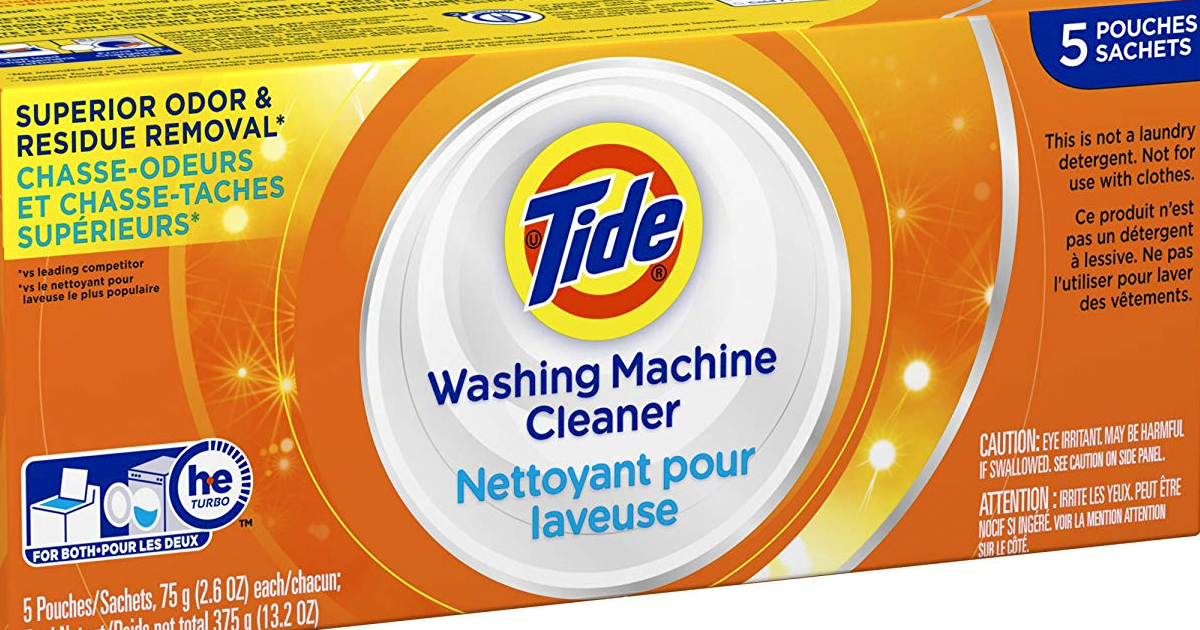 Limited Time Offer Tide Washing Machine Cleaner 5 Count MyLitter
