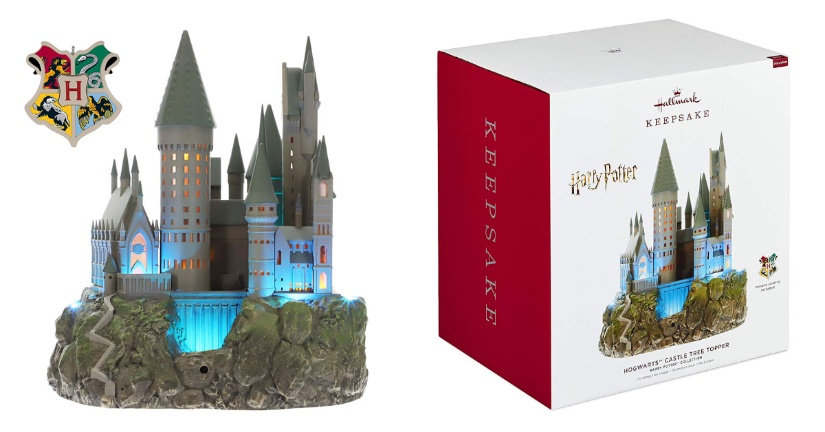 Hallmark harry potter hogwarts hot sale castle