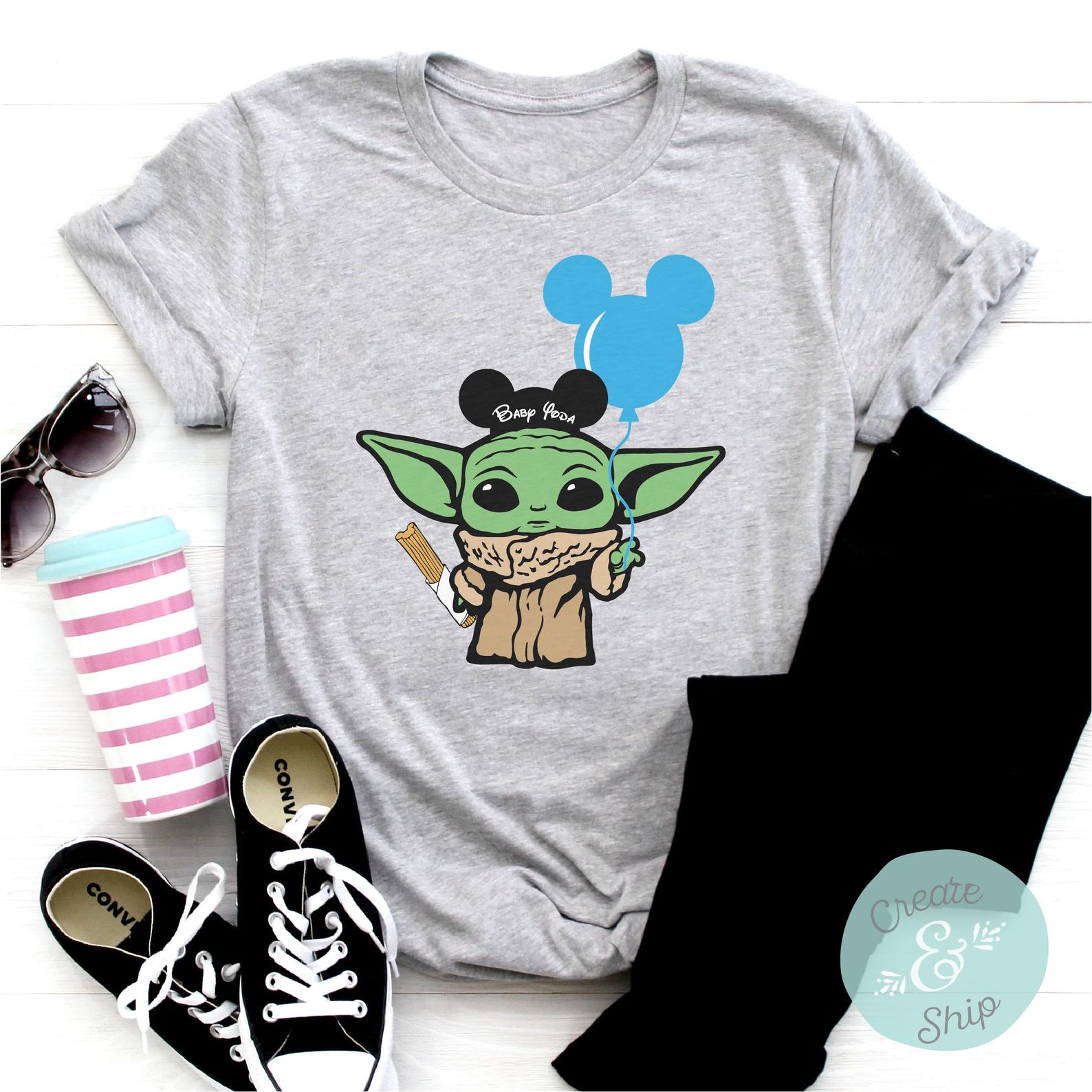 You Will Love This Baby Yoda + Disney Themed Tee At Etsy - MyLitter ...