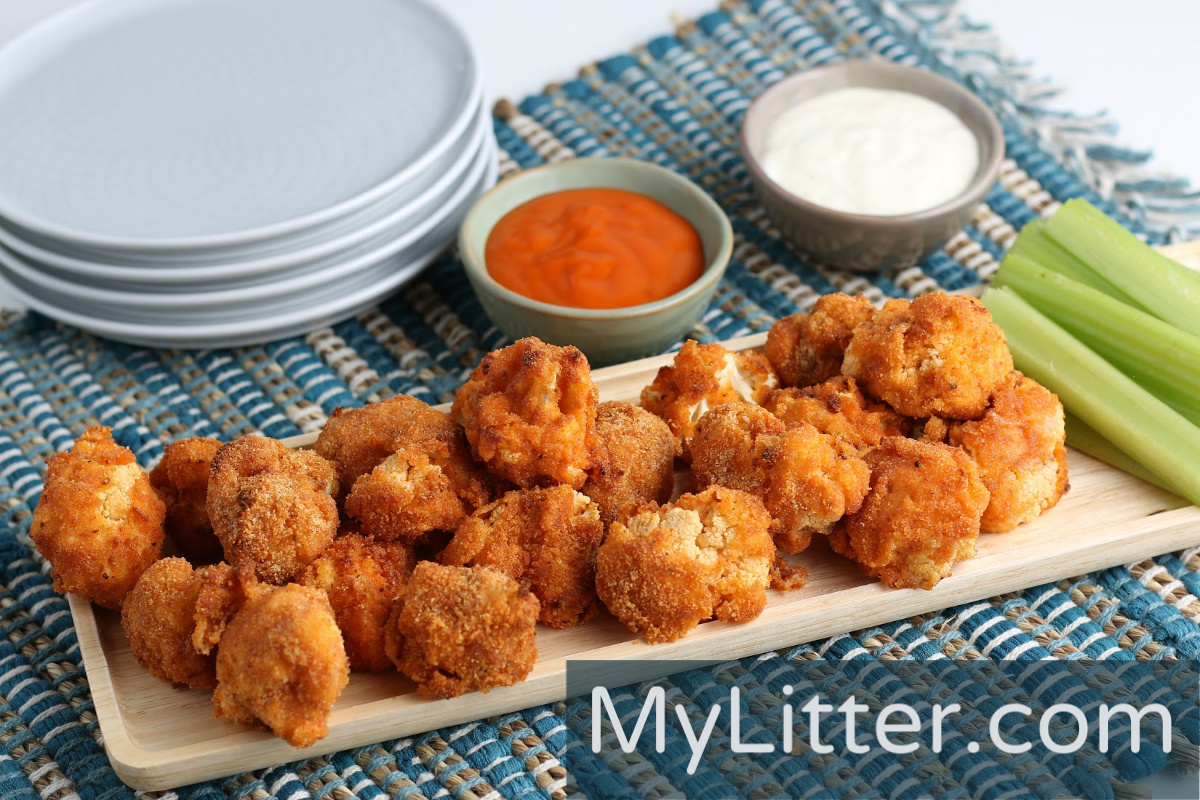 Air Fryer Buffalo Cauliflower