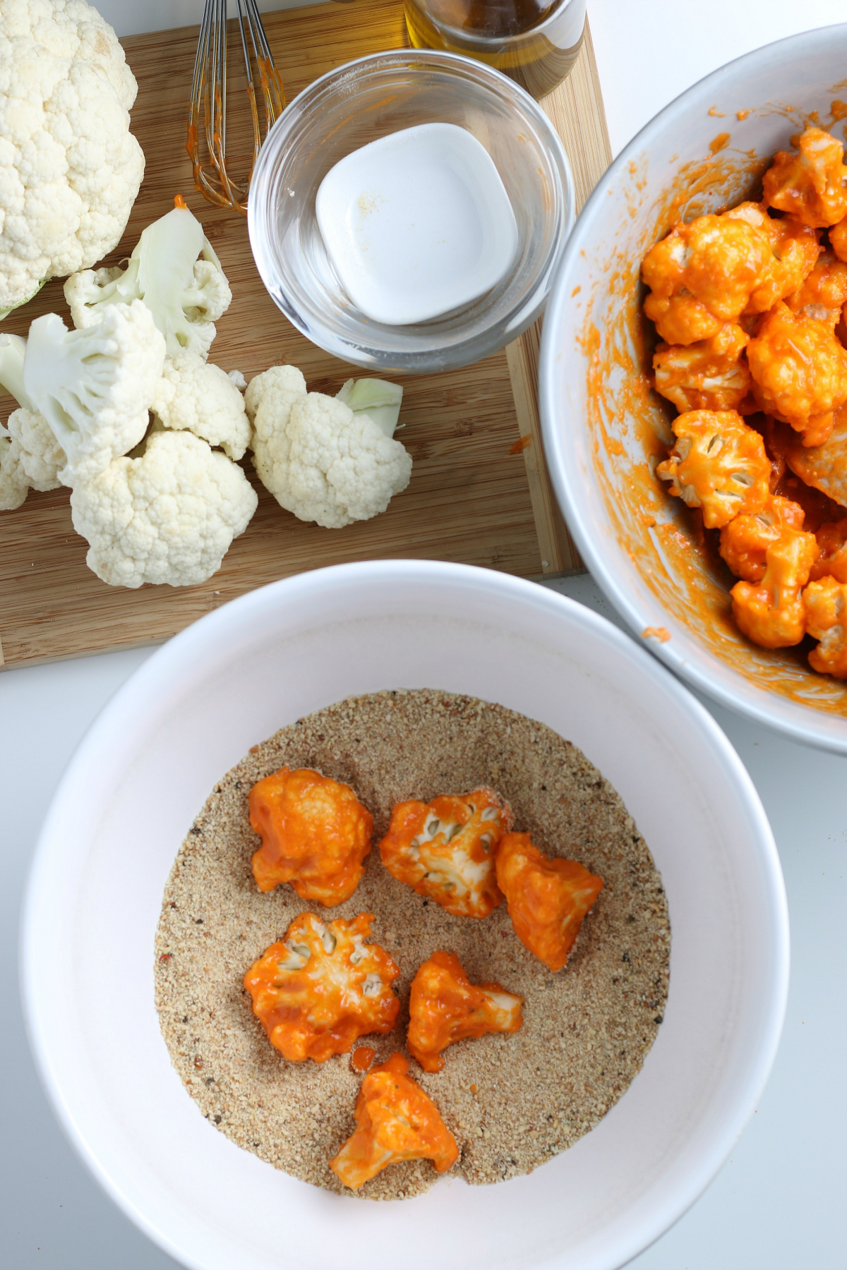 Air Fryer Buffalo Cauliflower